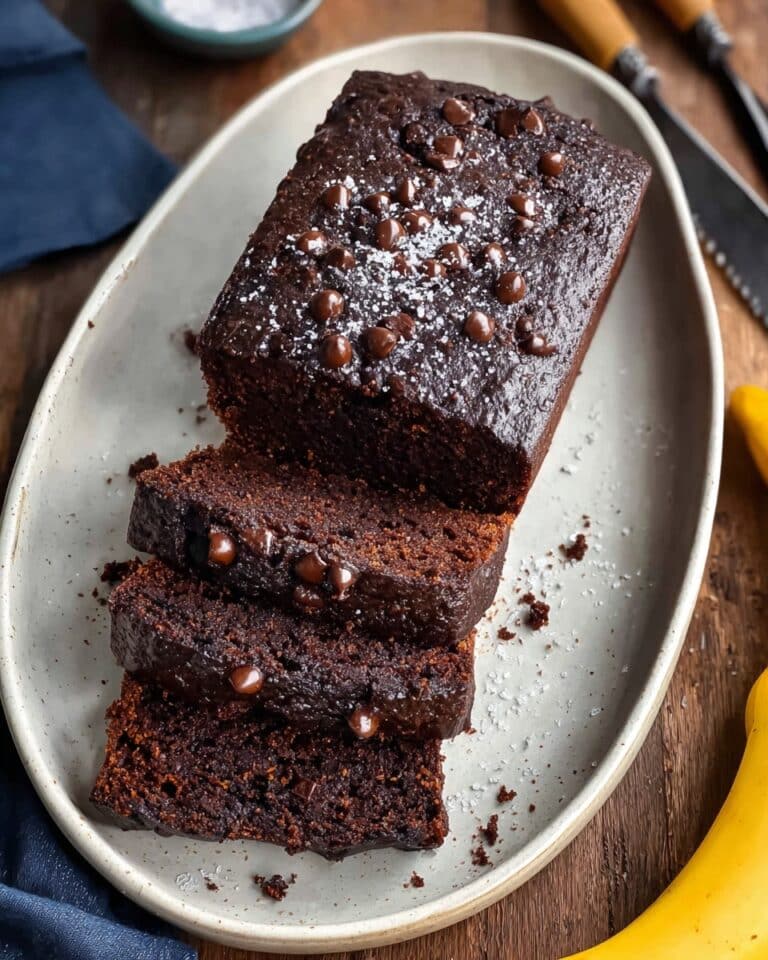 Chocolate Espresso Banana Bread Recipe
