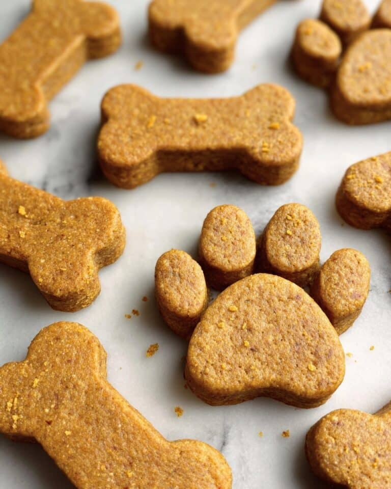 Easy 2 Ingredient Dog Treats: Pumpkin and Oat Flour Recipes Recipe