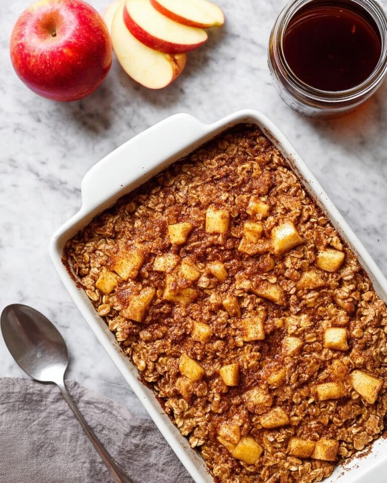 Pumpkin Apple Baked Oatmeal Recipe