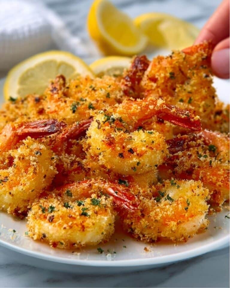 Garlic Parmesan Roasted Shrimp Recipe