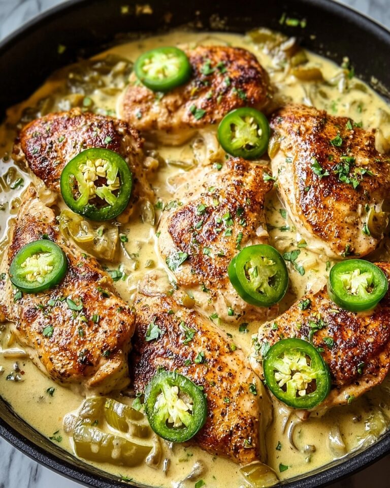 Creamy Pepperoncini Chicken Skillet Recipe