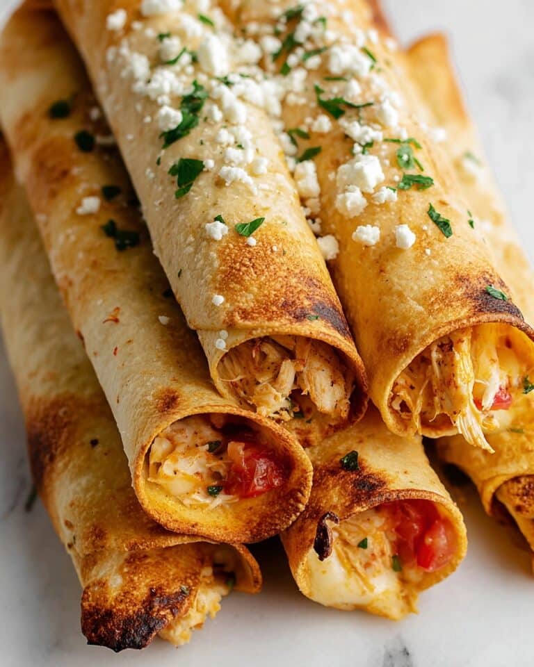 Cream Cheese Chicken Taquitos Recipe