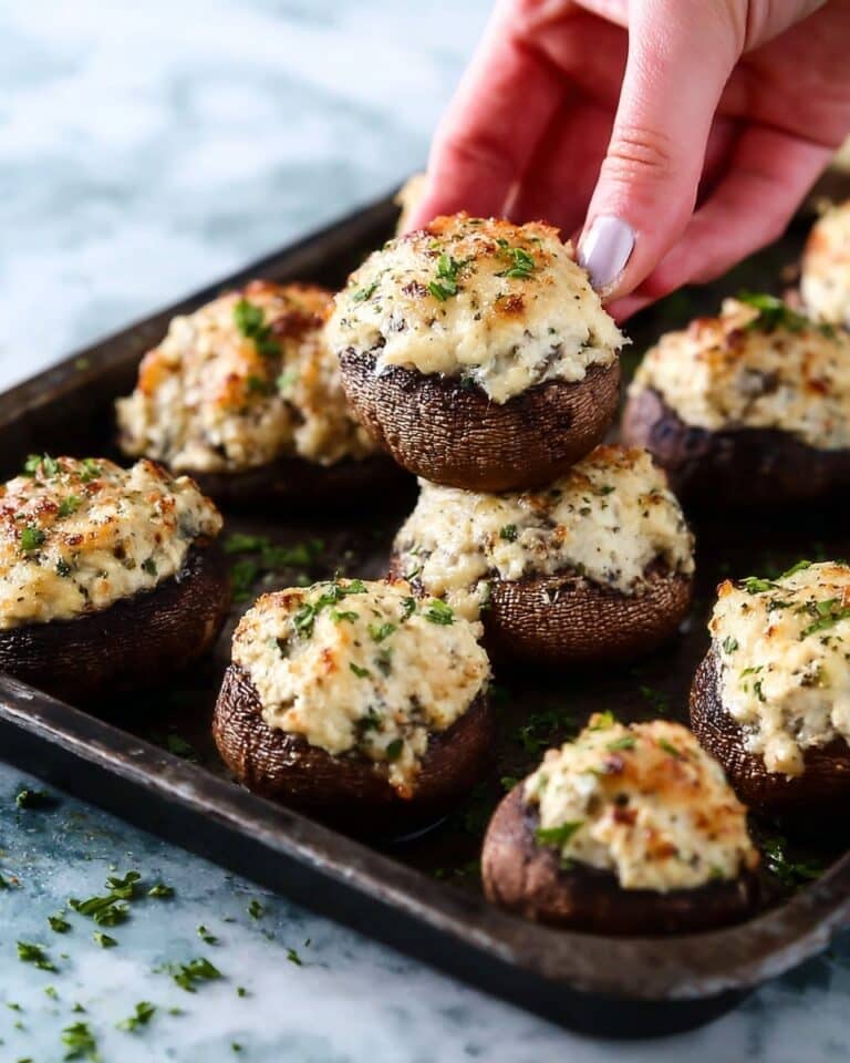 Cream Cheese Stuffed Mushrooms Recipe