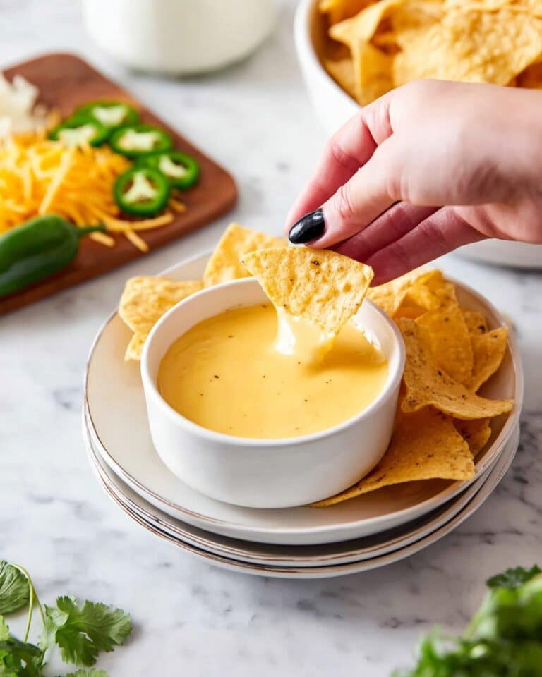 Creamy Homemade Nacho Cheese Sauce Recipe