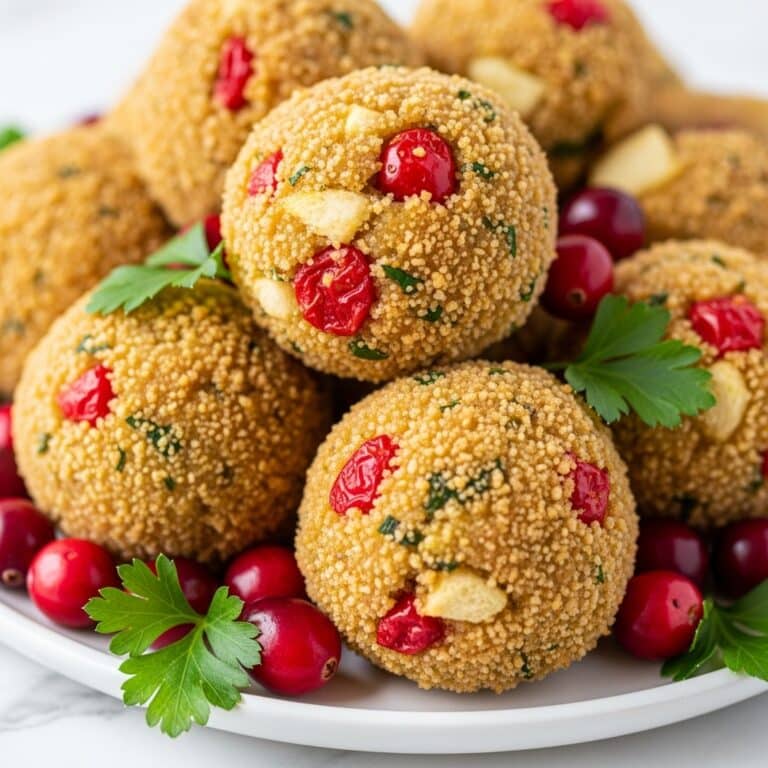 Thanksgiving Stuffing Balls Recipe