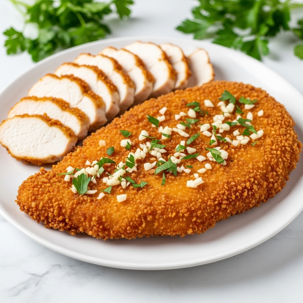 A piece of creamy baked chicken is being lifted from a white dish with a silver spatula. The chicken is thick and covered in a golden brown melted cheese layer with some darker toasted spots on top. Underneath the cheese, there is a white creamy sauce mixed with cooked spinach that adds dark green patches within the sauce. Strings of melted cheese stretch from the dish to the lifted piece, showing a rich and gooey texture. The surface of the dish is filled with similar pieces of chicken topped with the same cheesy layer, set on a white marbled background. photo taken with an iphone --ar 4:5 --v 7
