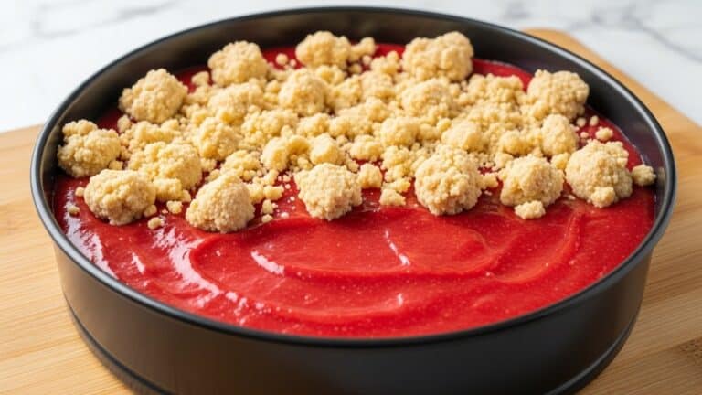 Strawberry Crunch Cheesecake Recipe