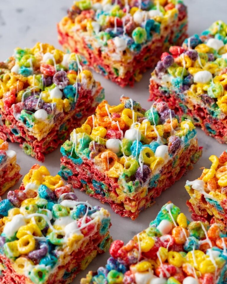 Fruity Pebbles Rice Krispie Treats Recipe