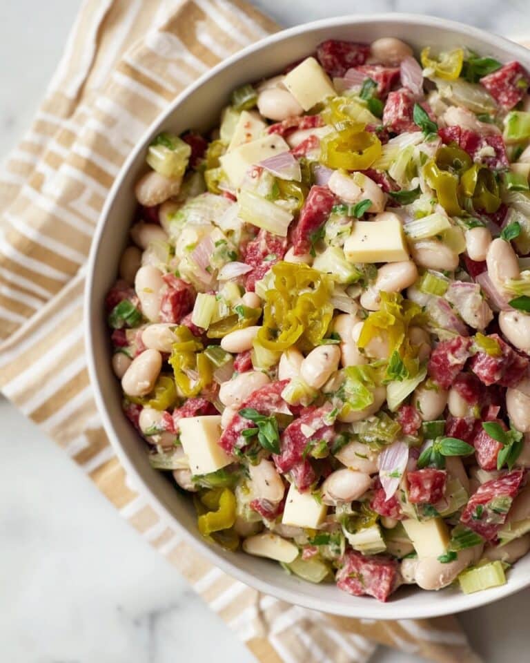 Italian Grinder Bean Salad Recipe