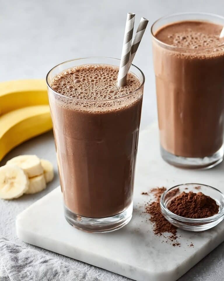 Healthy Chocolate Collagen Smoothie Recipe