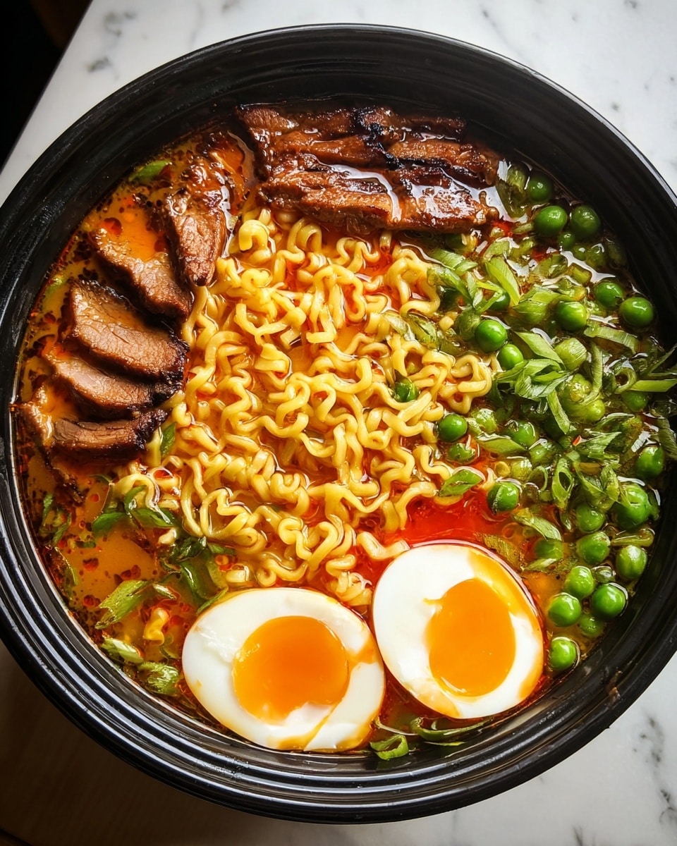 The image shows two flatbreads on a white marbled surface. Each flatbread has a base layer of orange sauce spread evenly across the top. On top of the sauce, there are chunks of light tan cooked chicken pieces placed thickly. Drizzled over the chicken are streaks of white creamy dressing with small green herb flecks. Bright green chopped scallions are sprinkled on top, providing color contrast. The flatbreads have a light golden crust with some puffed areas around the edges. The focus is on the front flatbread with the second one blurred in the background. photo taken with an iphone --ar 4:5 --v 7