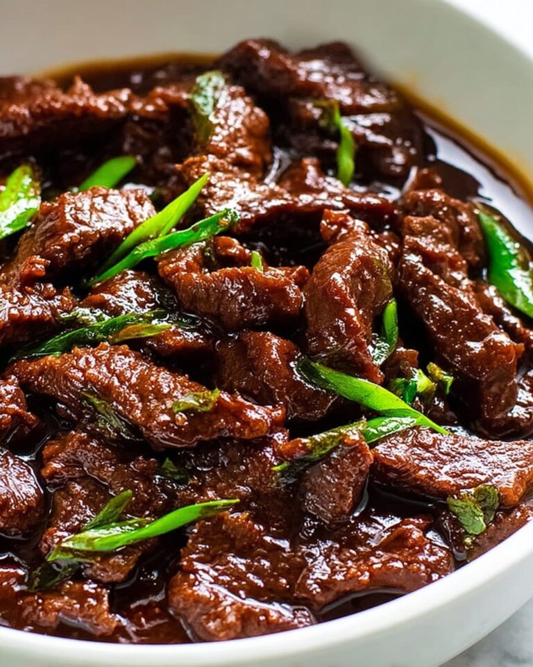 Slow Cooker Mongolian Beef Recipe