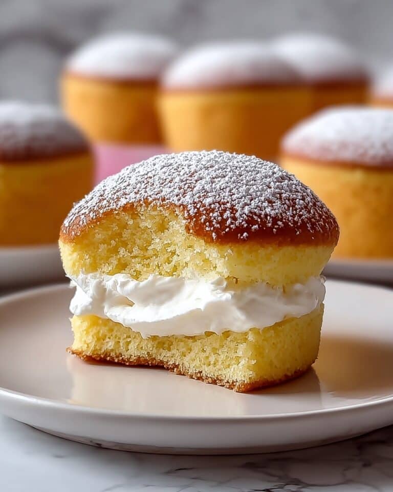 Fluffy Japanese Cotton Cheesecake Cupcakes Recipe