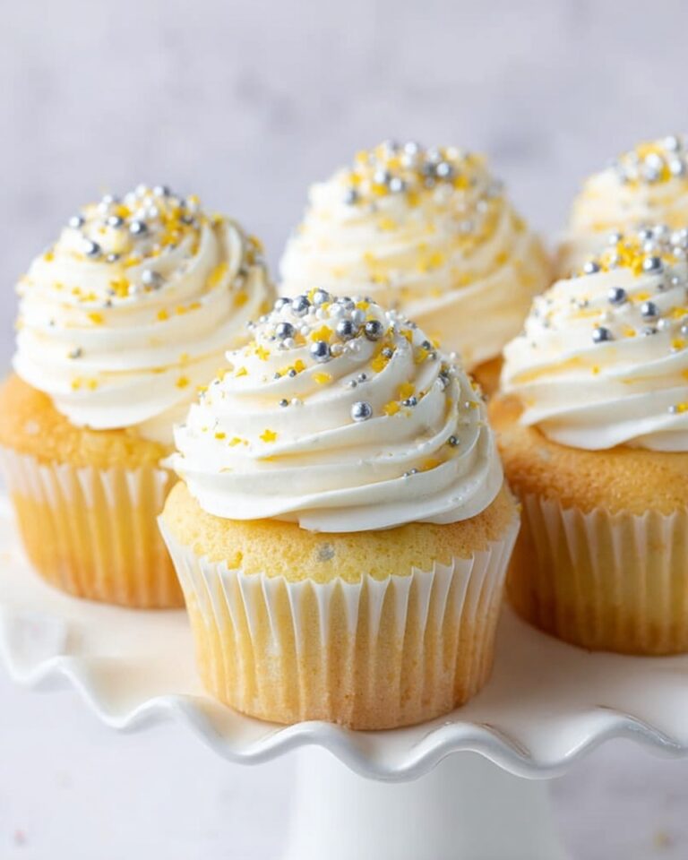 Moist Vanilla Cupcakes Recipe
