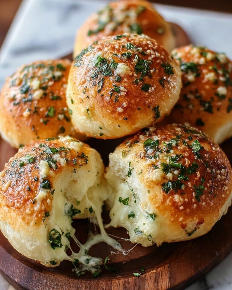 Buttery Garlic Cheese Bombs Recipe
