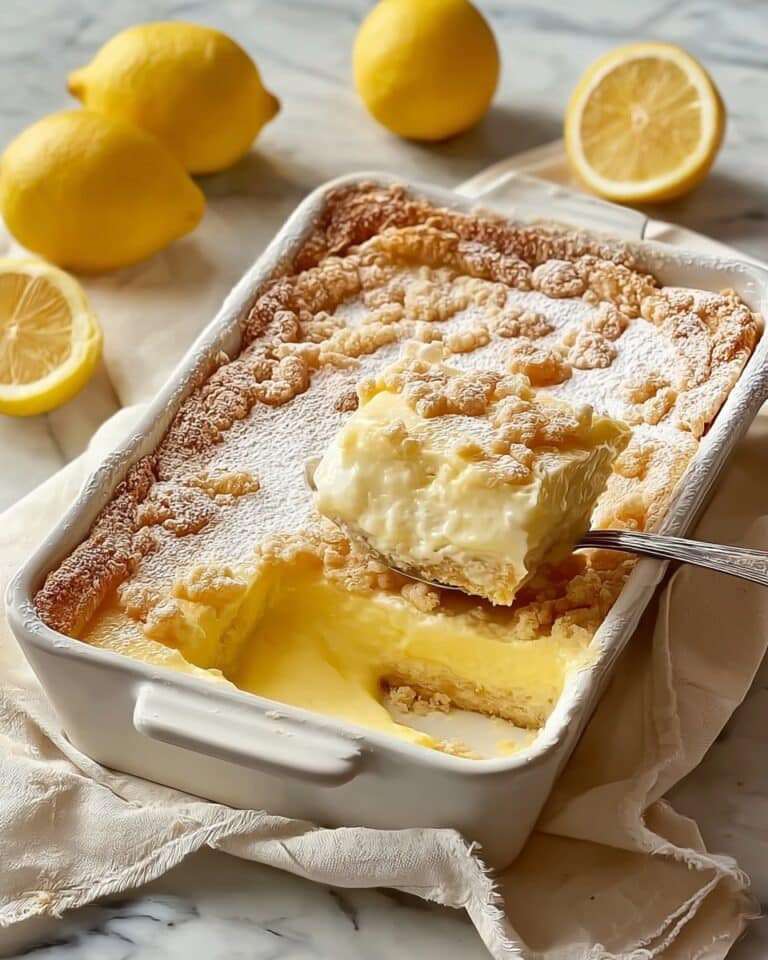 Lemon Cream Cheese Dump Cake Recipe