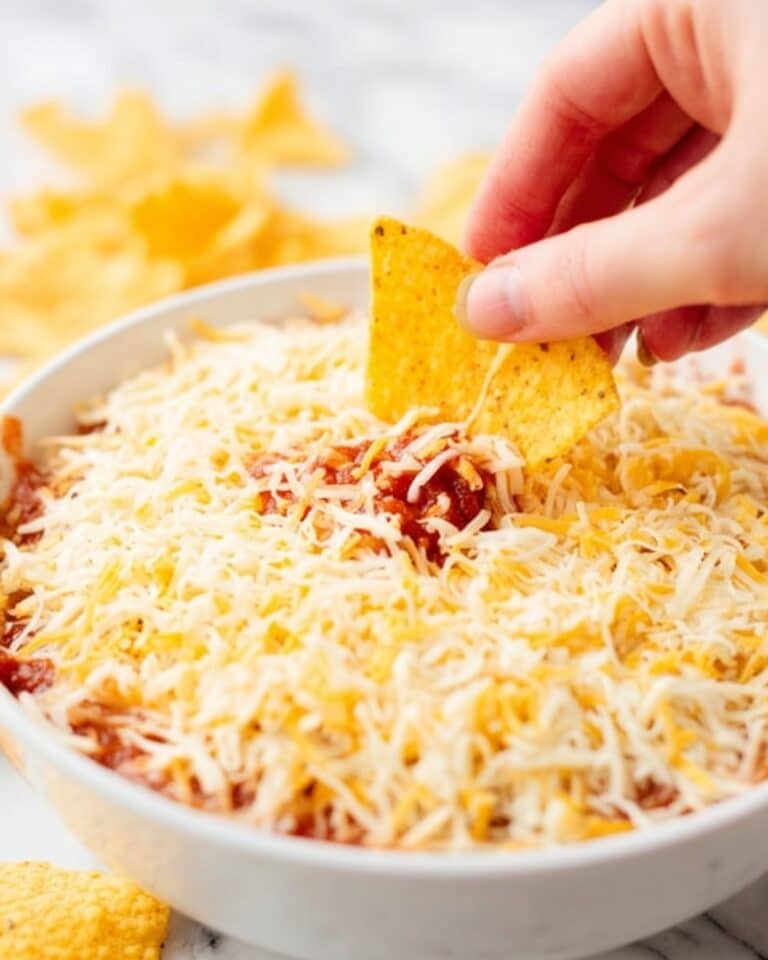 Layered Cream Cheese and Salsa Dip Recipe