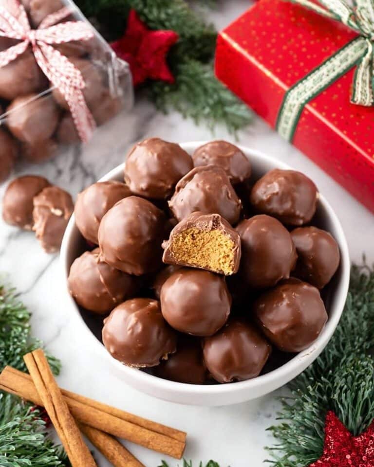 Gingersnap Truffles Recipe