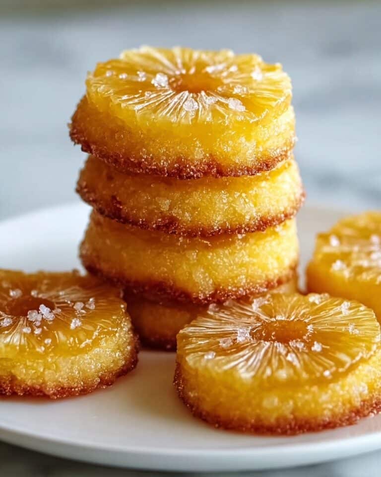 Pineapple Upside Sugar Cookies Recipe