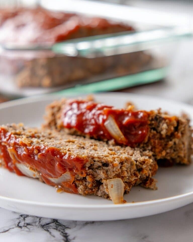 Meatloaf Cheese Roll Recipe