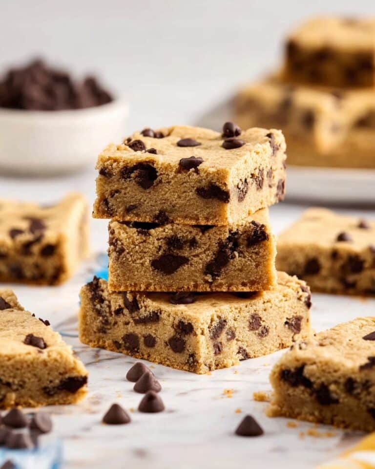 Cake Mix Chocolate Chip Cookie Bars Recipe