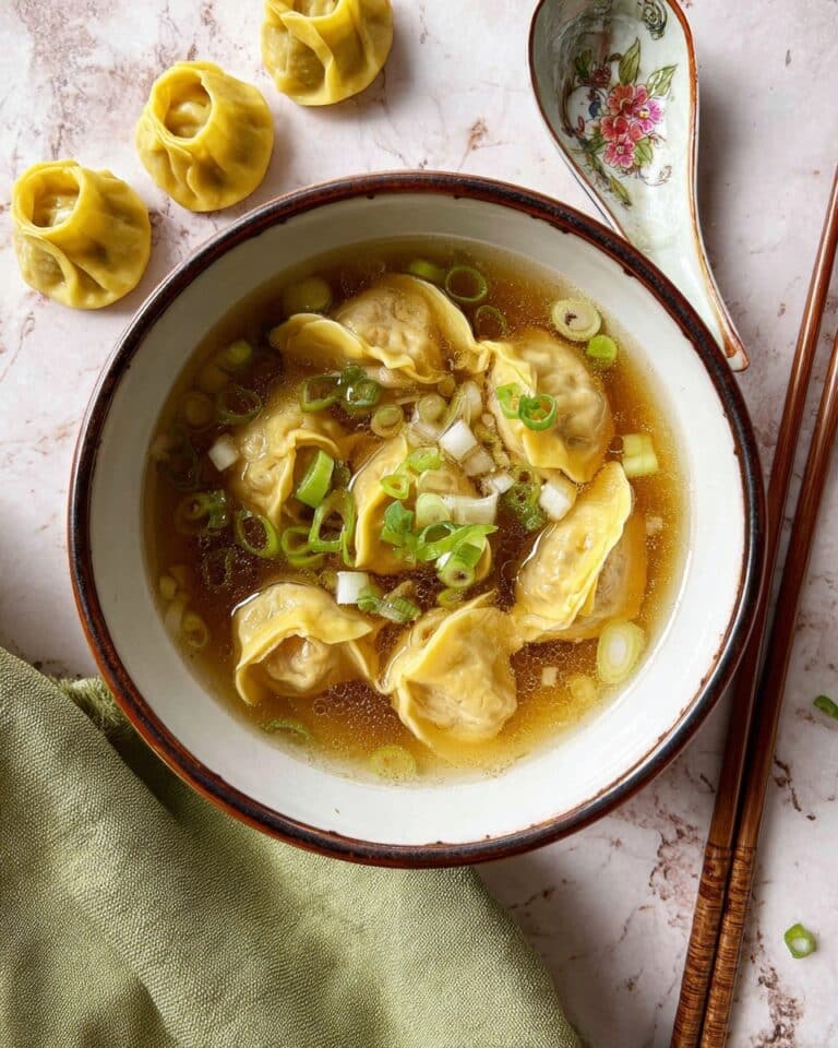 Vegan Wonton Soup Recipe
