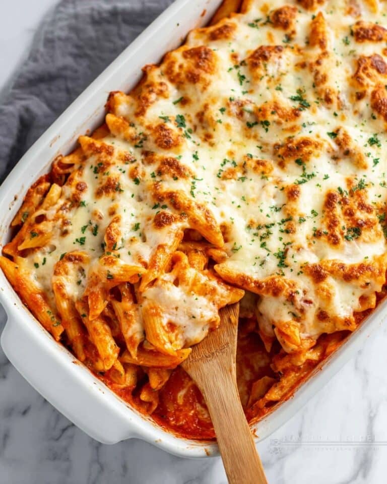 Creamy Tomato Pasta Bake Recipe