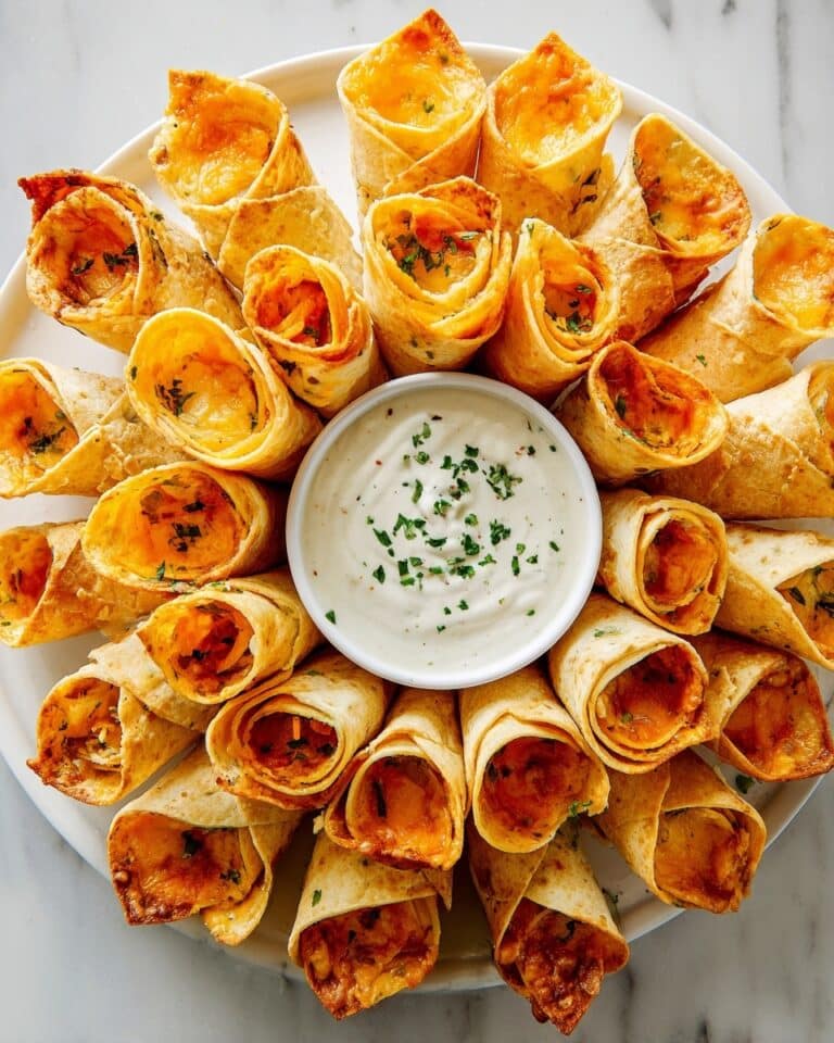 Blooming Quesadilla Ring Recipe