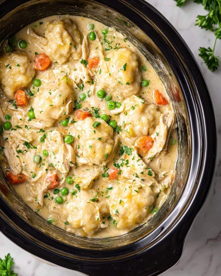 Crockpot Chicken and Dumplings Recipe