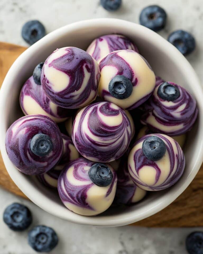 Blueberry Greek Yogurt Bites Recipe