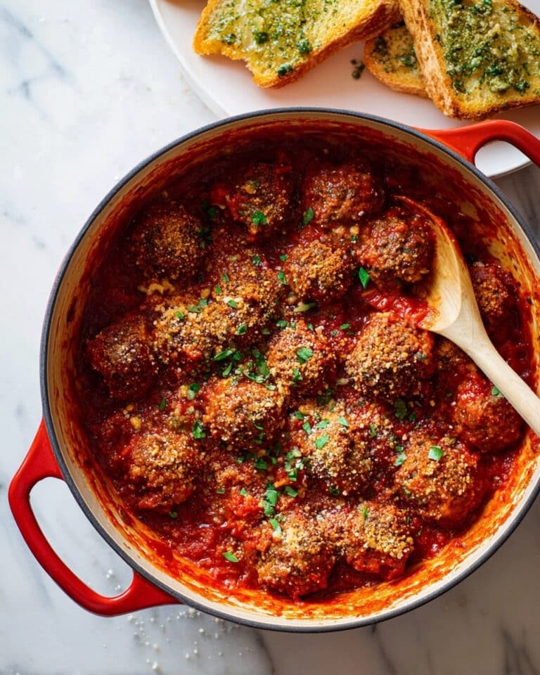 Ricotta Meatballs with Crispy Topping Recipe