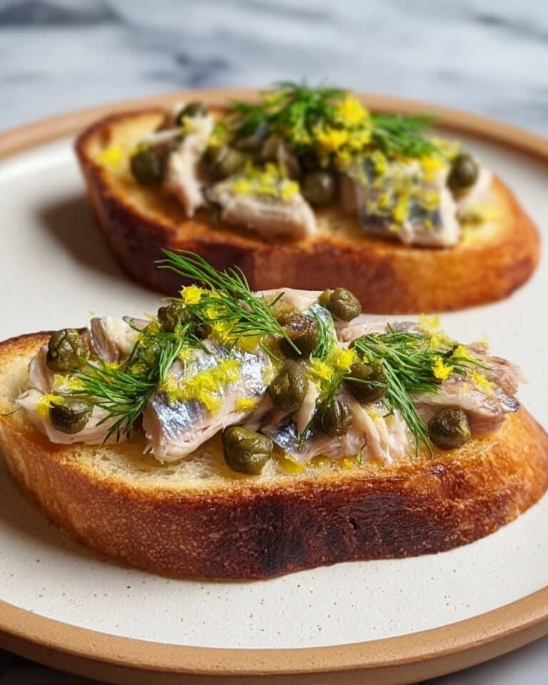 Sardine Crostini Recipe