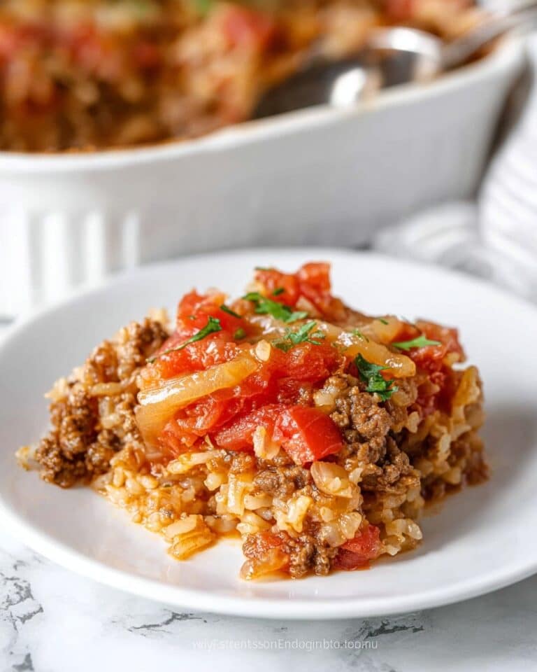 Hamburger Potato Casserole Recipe