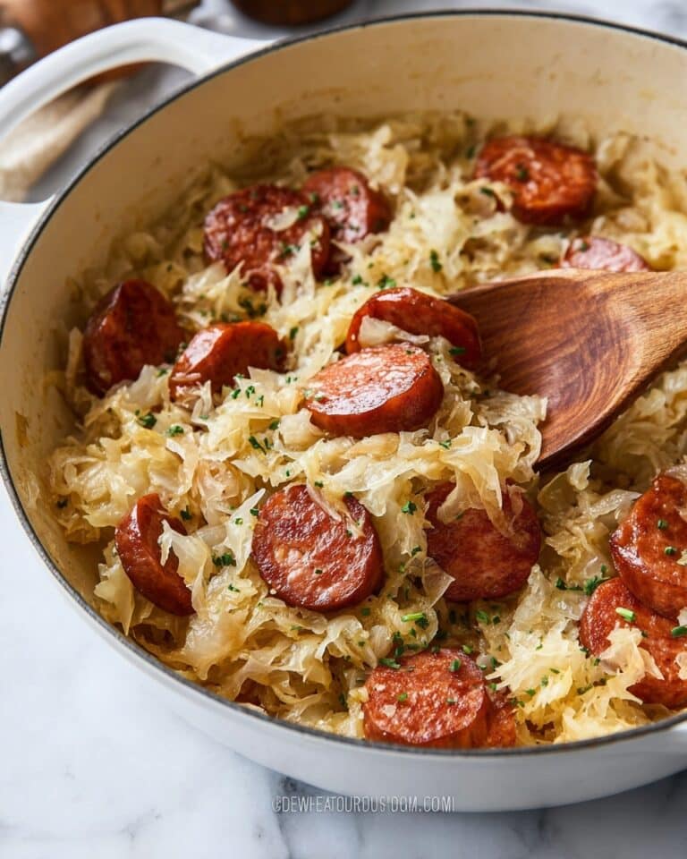 Kielbasa and Sauerkraut Recipe