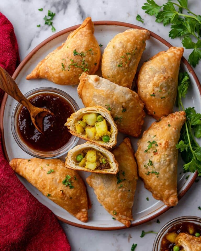 Classic Spiced Potato Samosas Recipe