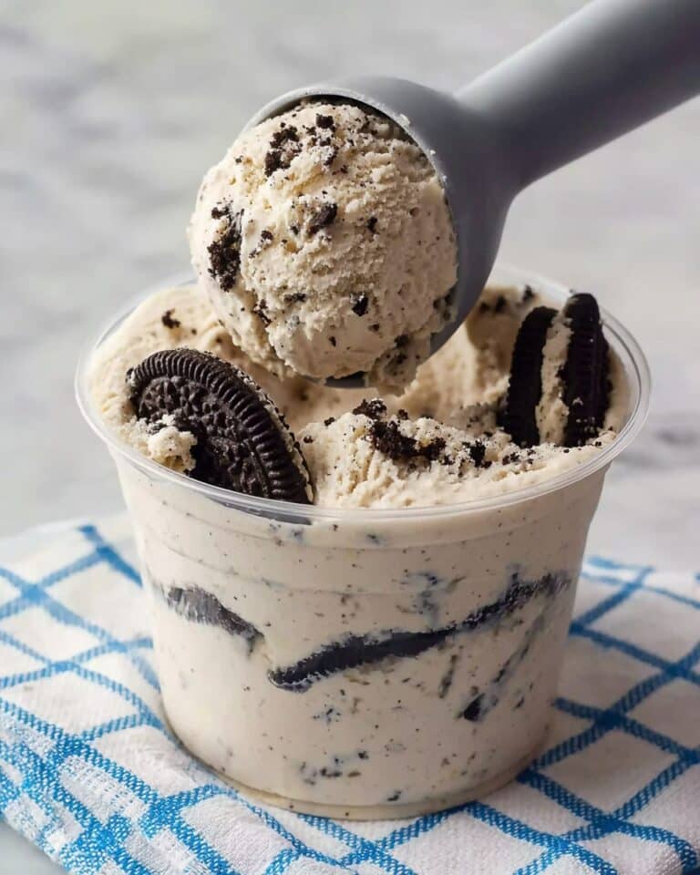 Ninja Creami Cookies and Cream Ice Cream Recipe