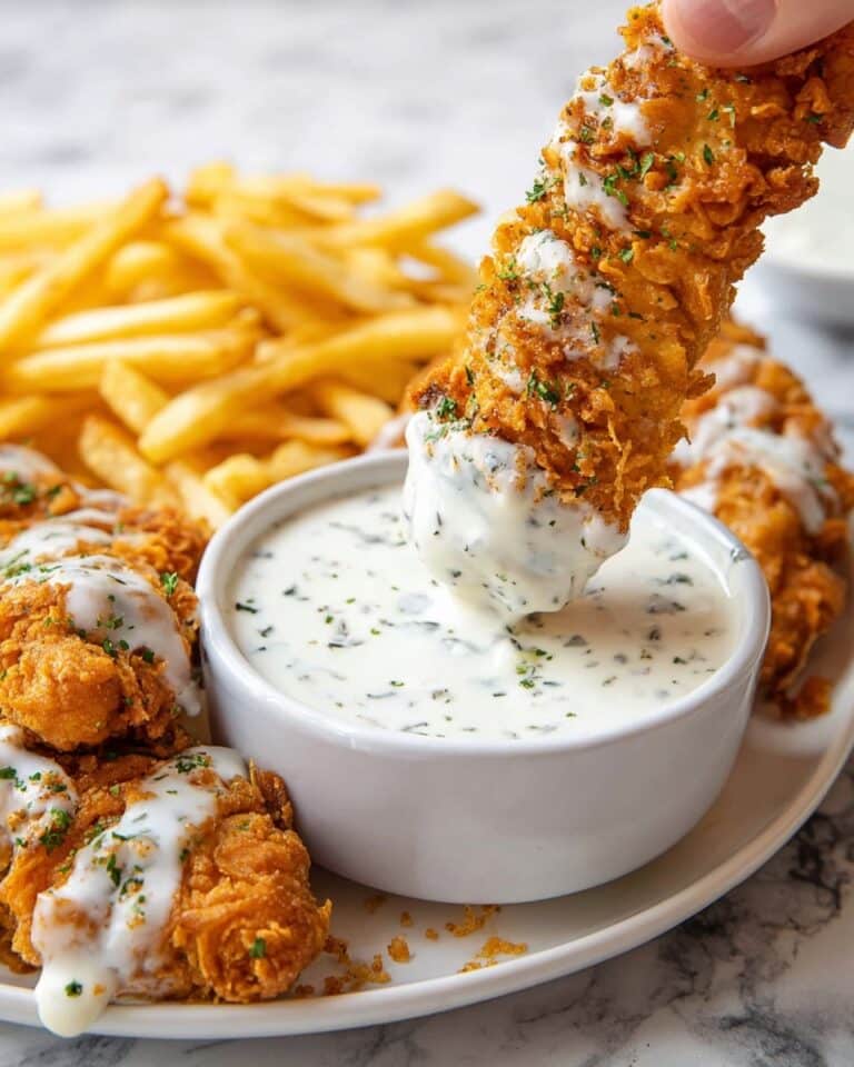Buttermilk Chicken Tenders with Buttermilk Ranch Recipe